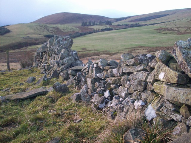 Drystone dyke along the Monks’ Road – Just Frances